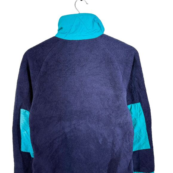 Vintage Women's Two Tone Full Zip Fleece Jacket - Picture 6 of 7